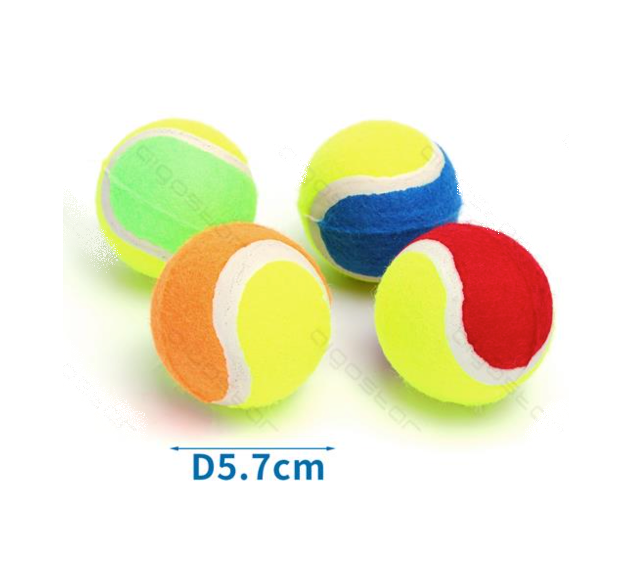 Ball tennis 5,7 cm
