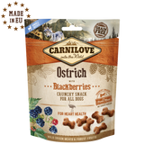 Chien - Crunchy Snack Autruche with Mûres 200g