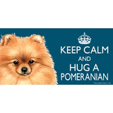 Aimant "Keep calm and... hug a Pom"